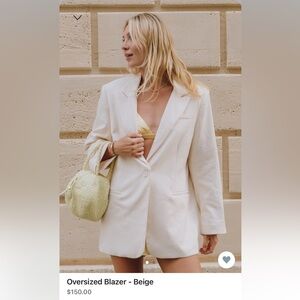 Daily Drills Oversized Blazer